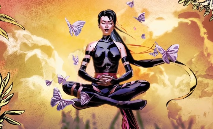 Psylocke in the trailer for Marvel's "Fallen Angels."