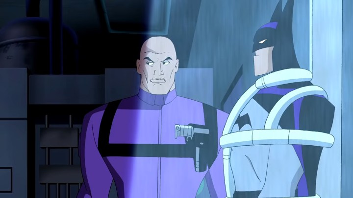 Lex Luthor and Batman in "Justice League."