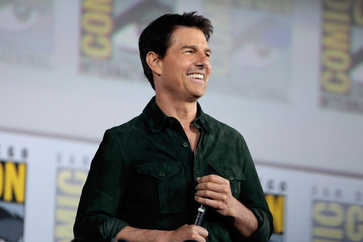 Tom Cruise at Comic-Con for 'Top Gun: Maverick.'