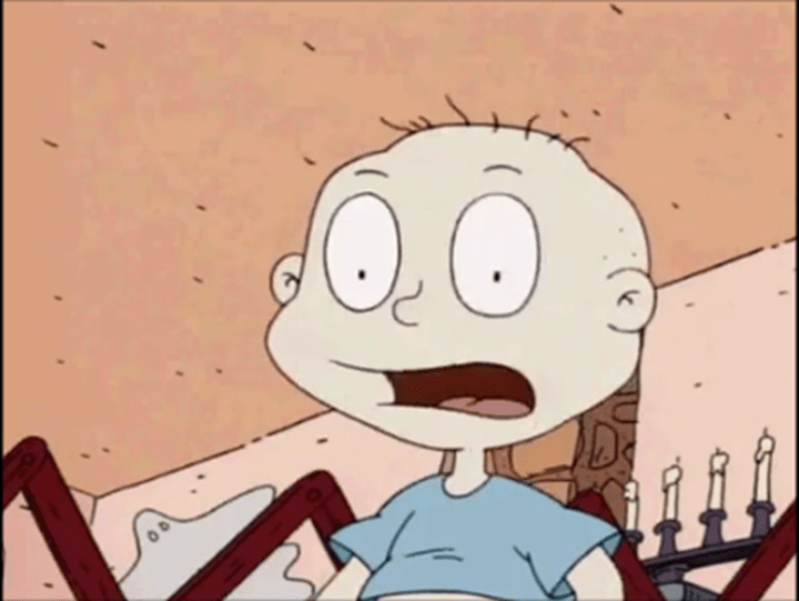 Tommy Pickles from Rugrats.