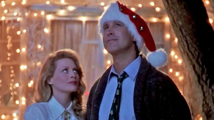 Chevy Chase and Beverly D'Angelo in Christmas Vacation