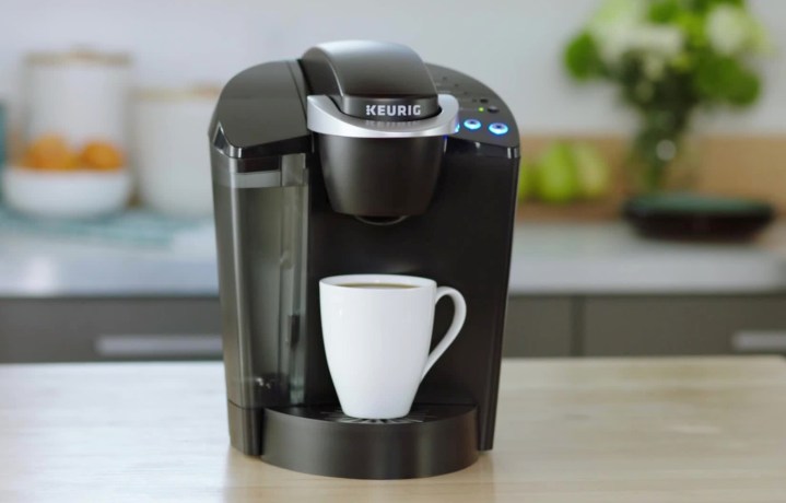 The Keurig K-Classic on a counter.
