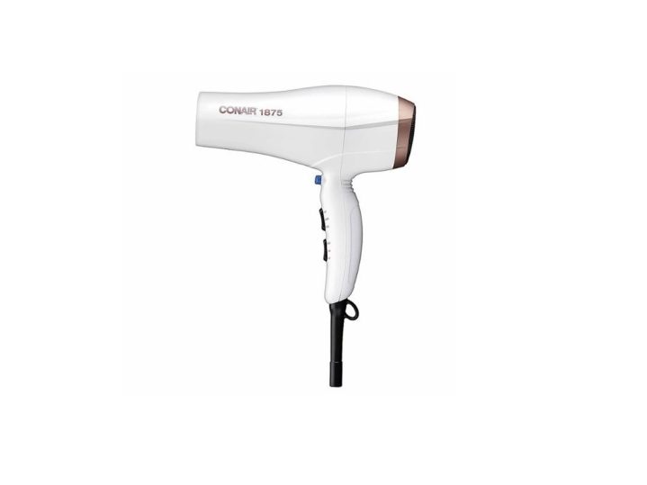 The Conair Double Ceramic Hair Dryer without its attachment.
