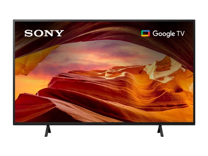 The Sony X77L 50-inch 4K LED Google TV against a white background.