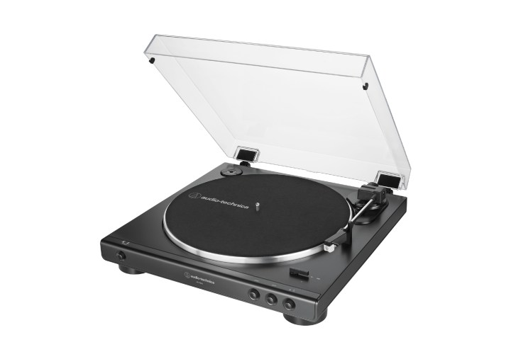 The Audio-Technica AT-LP60X turntable.
