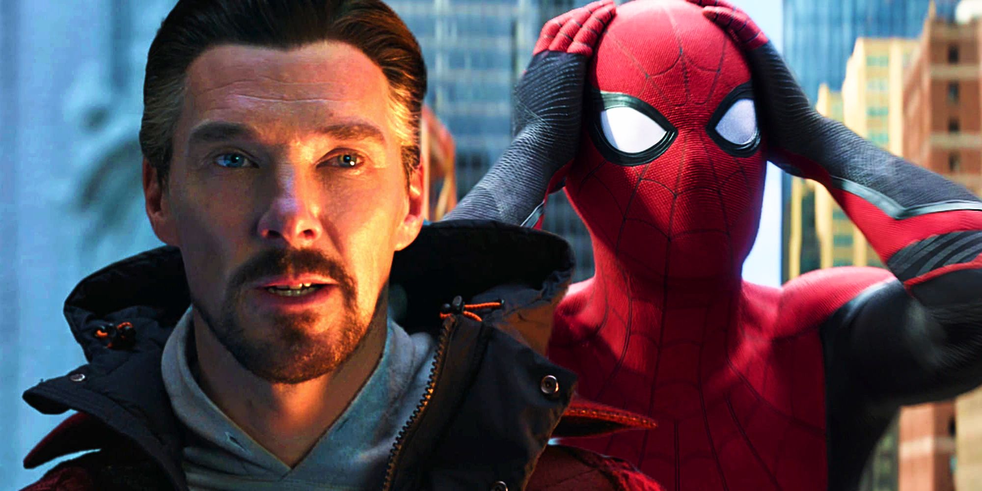 Doctor Strange and Spider-Man in No Way Home