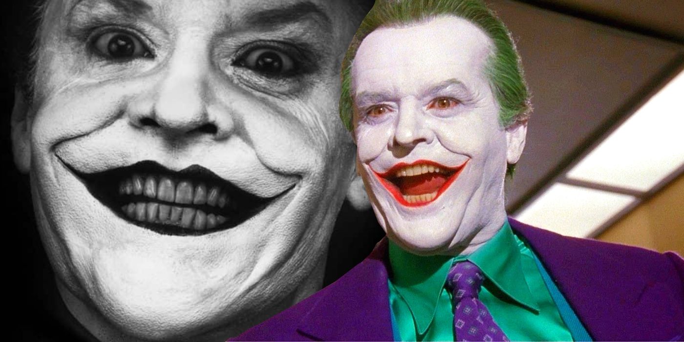 Jack Nicholson's Joker in Batman 1989
