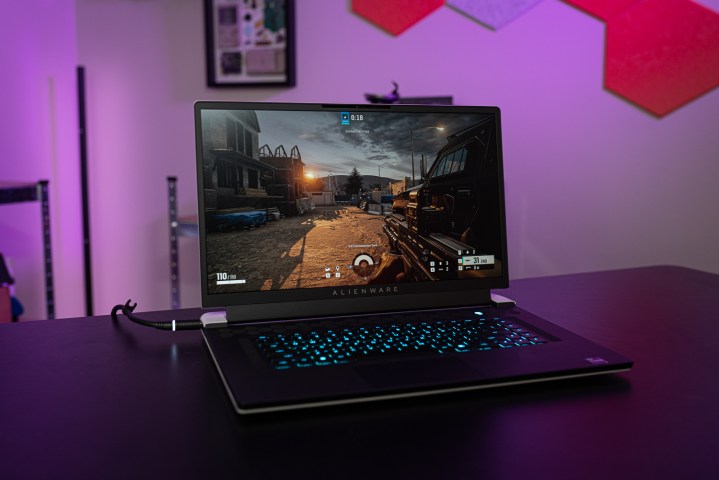 Rainbow Six Siege running on the Alienware x17 R2.