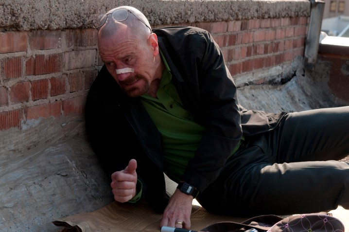 Walt in Breaking Bad. 