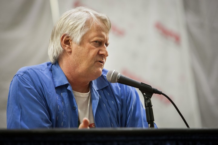 Charles Martinet at at SacAnime 2014.