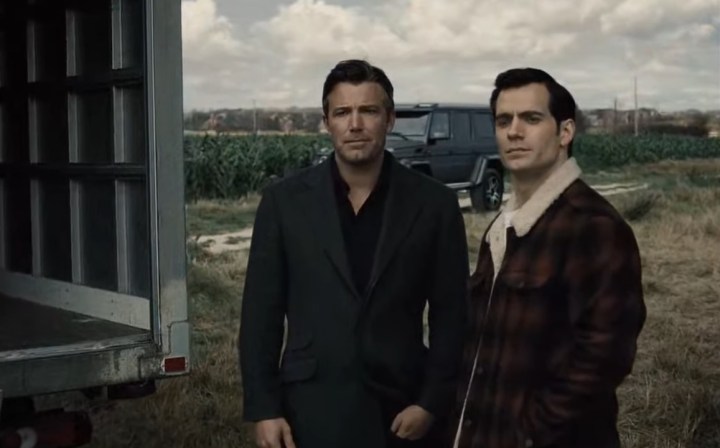 Bruce Wayne and Clark Kent in "Zack Snyder's Justice League."