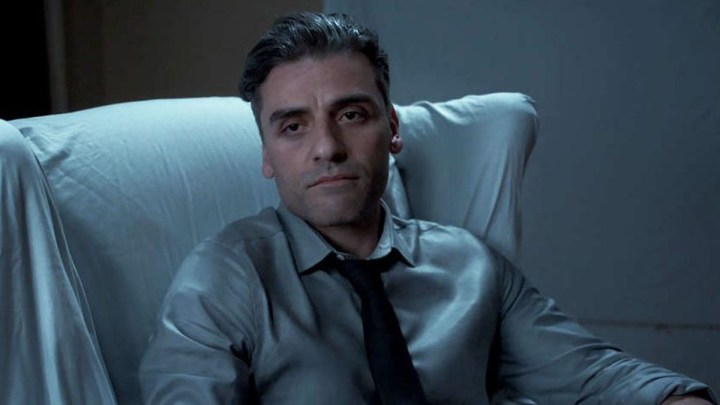 Oscar Isaac in The Card Counter.