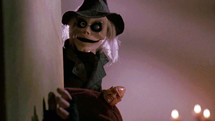 Two of the killer puppets from Puppet Master.