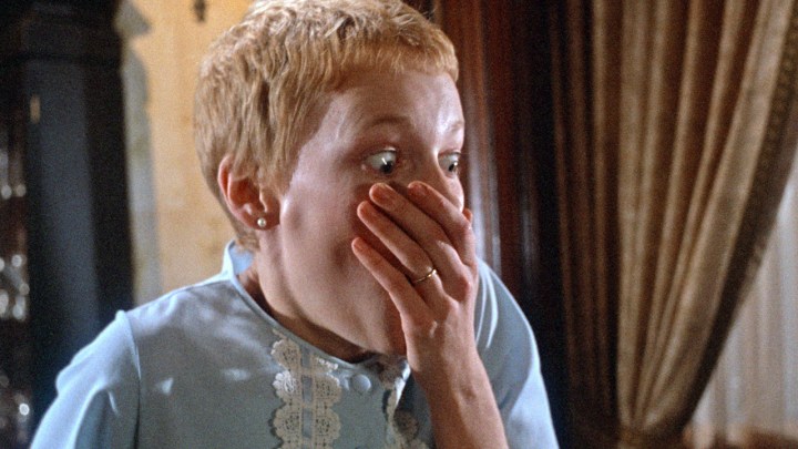 Mia Farrow in Rosemary's Baby.