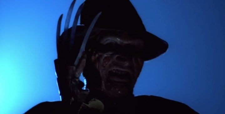 Freddy Krueger taunting in A Nightmare on Elm Street