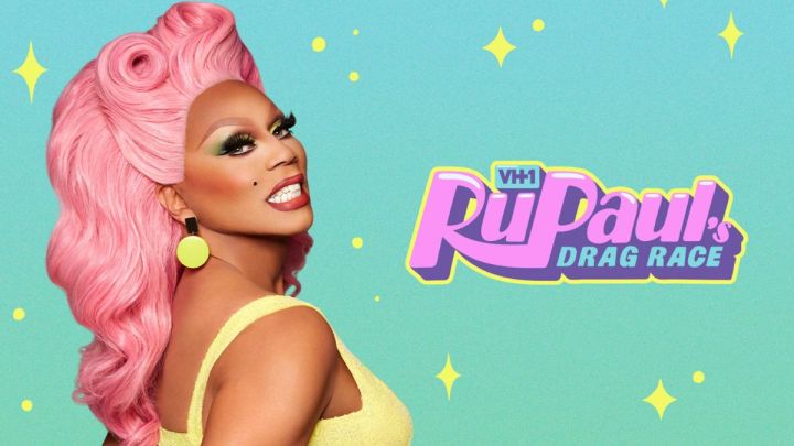 RuPaul posing in a promo image for RuPaul's Drag Race.