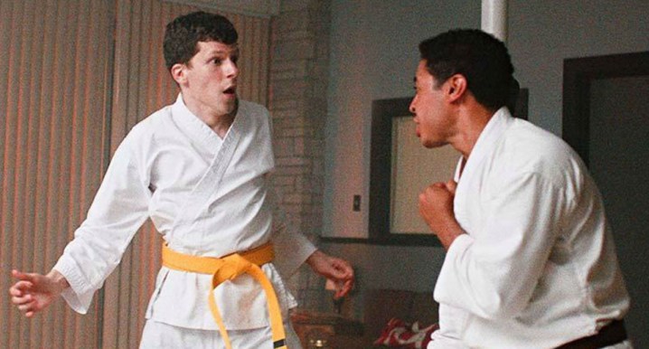 Jesse Eisenberg as Casey Davies in The Art of Self-Defense.