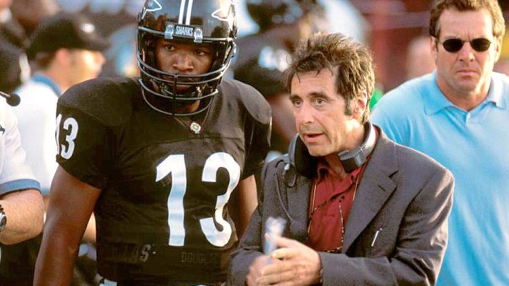 Jamie Foxx and Al Pacino in Any Given Sunday.