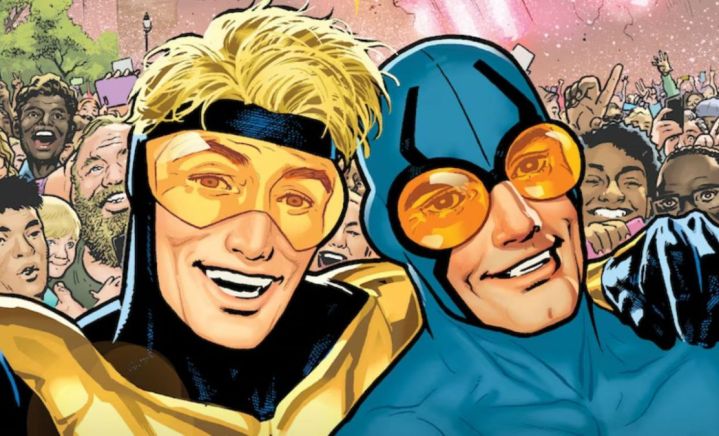 Booster Gold and Blue Beetle