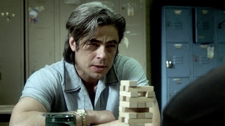 Benicio Del Toro in 21 Grams.