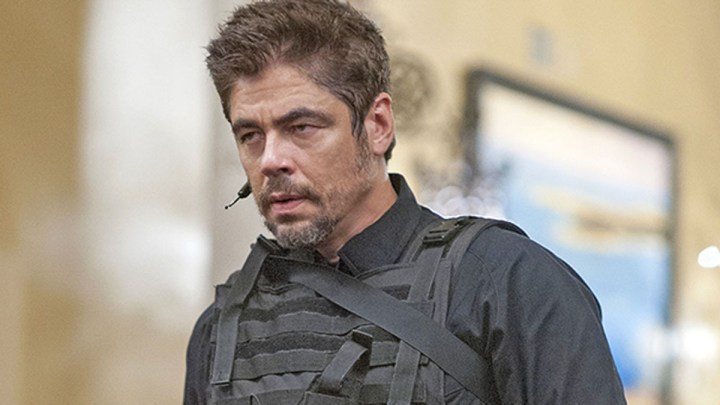 Benicio del Toro in Sicario.