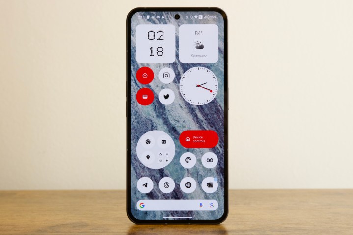 Nothing OS 2.0 on the Nothing Phone 2.