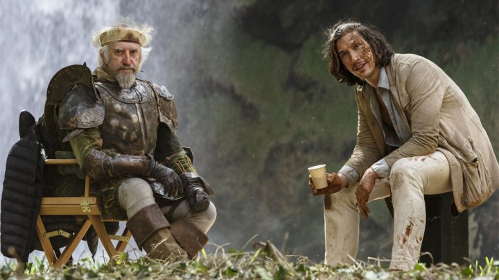 Jonathan Pryce and Adam Driver in The Man Who Killed Don Quixote.