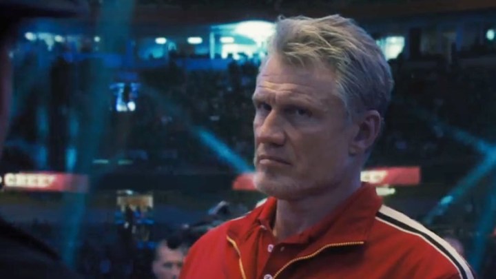 Dolph Lundgren in Creed II.