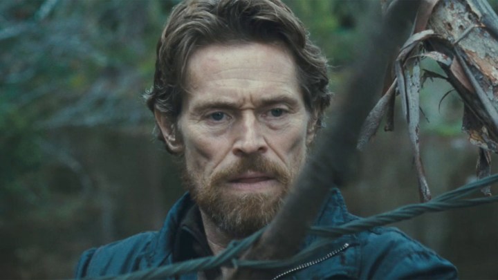 Willem Dafoe in The Hunter.