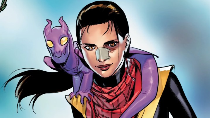 Kitty Pryde in the trailer for "Marauders #1."