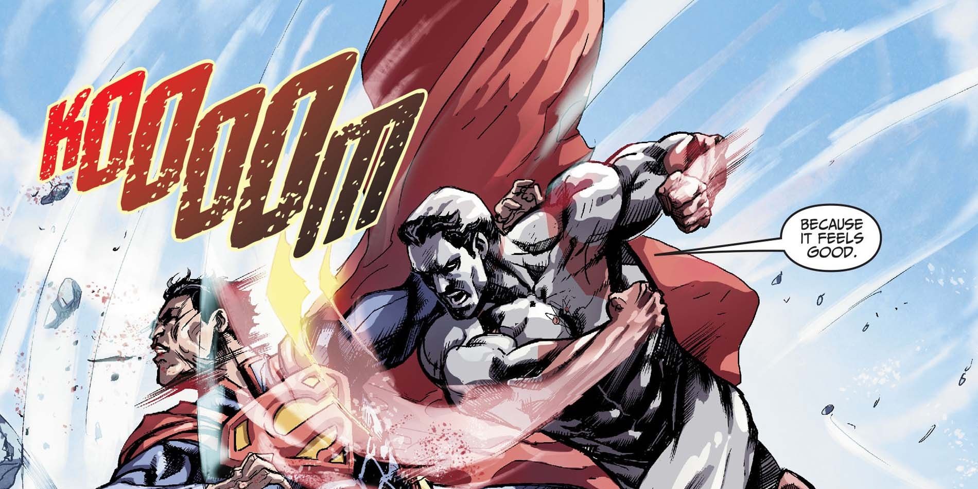 Captain Atom Superman