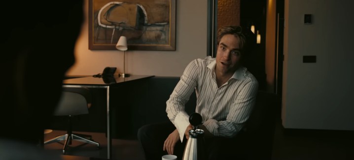 Robert Pattinson in "Tenet."