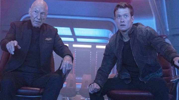 Picard and Jack escape in Star Trek: Picard.