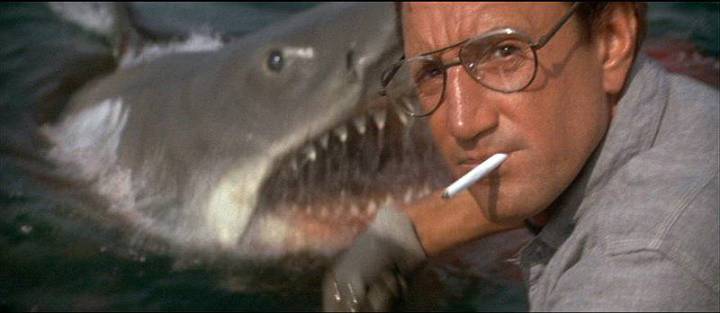 Roy Scheider in a scene from "Jaws."