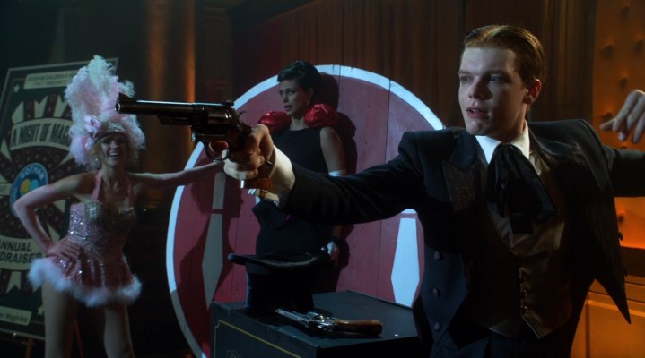 Jerome, Barbara, and Leslie in "Gotham."