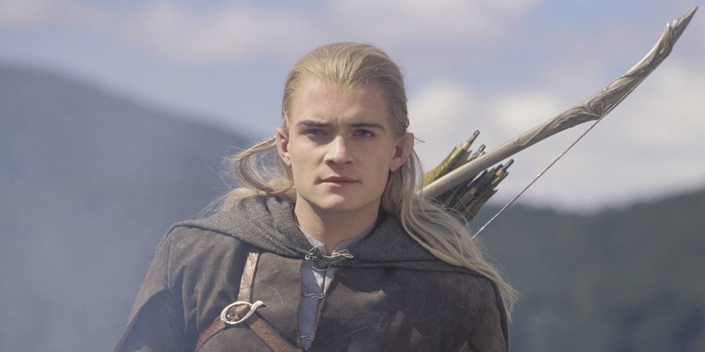 Orlando Bloom as Legolas Greenleaf in The Two Towers.