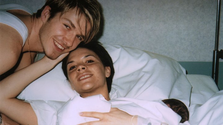 David and Victoria Beckham in a picture from Beckham.