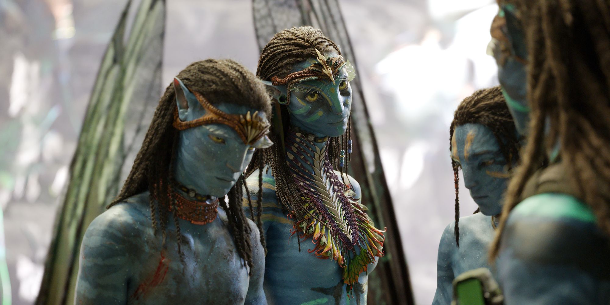 Neytiri and Neteyam in Avatar 2.
