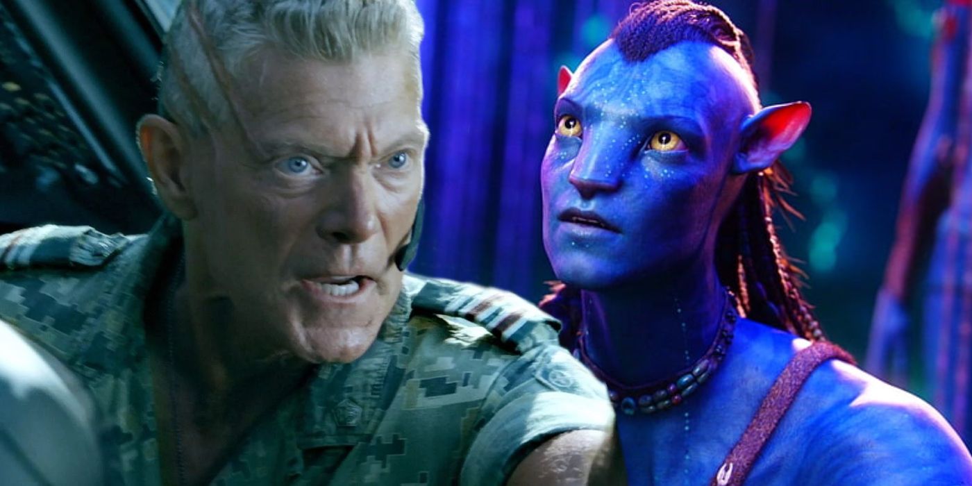 Jake Sully and Quaritch in Avatar 2.