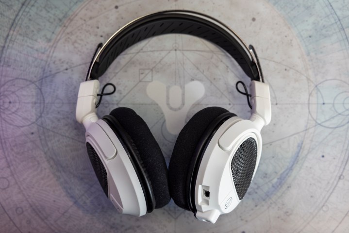 Full shot of the Audio-Technica ATH-GDL3 open-back gaming headphones.