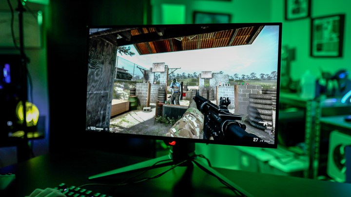 Counter-Strike Global Offensive on the Asus ROG PG27AQDM.