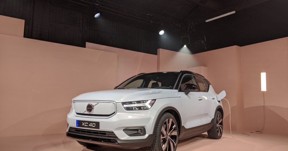 The XC40 Recharge is Volvo’s first electric car, and it is a Nordic beauty