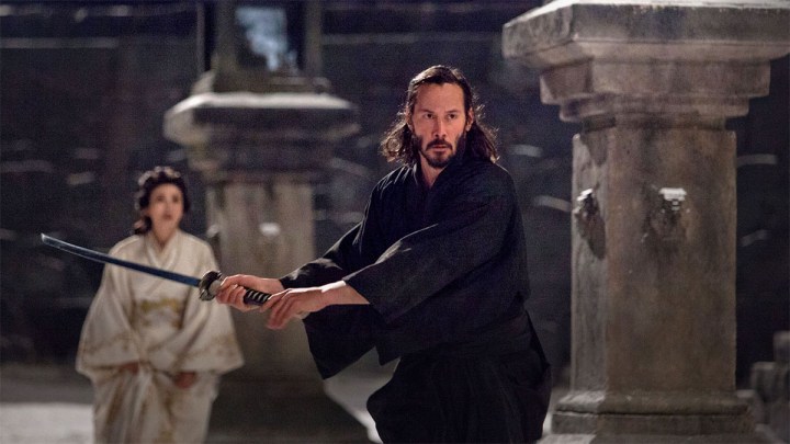 Keanu Reeves in 47 Ronin.