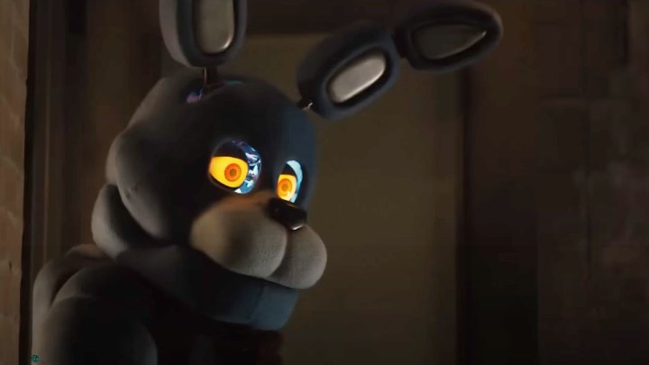 One of the animatronic characters from Five Nights at Freddy's.