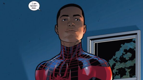 Spider-Man Across the Spider-Verse cameo Miles. 