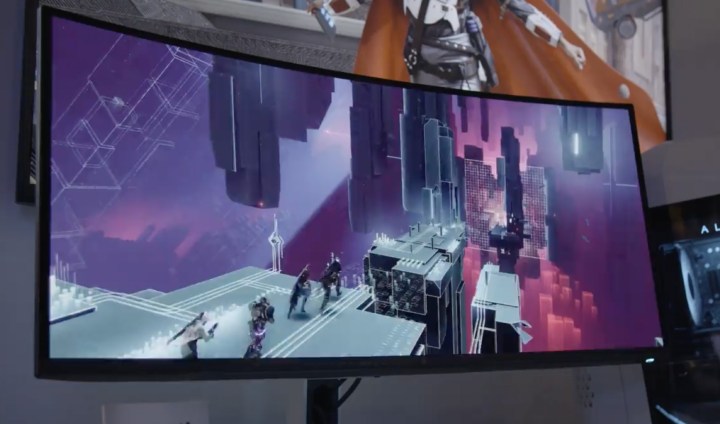 The ultrawide, curved gaming monitor from Alienware.