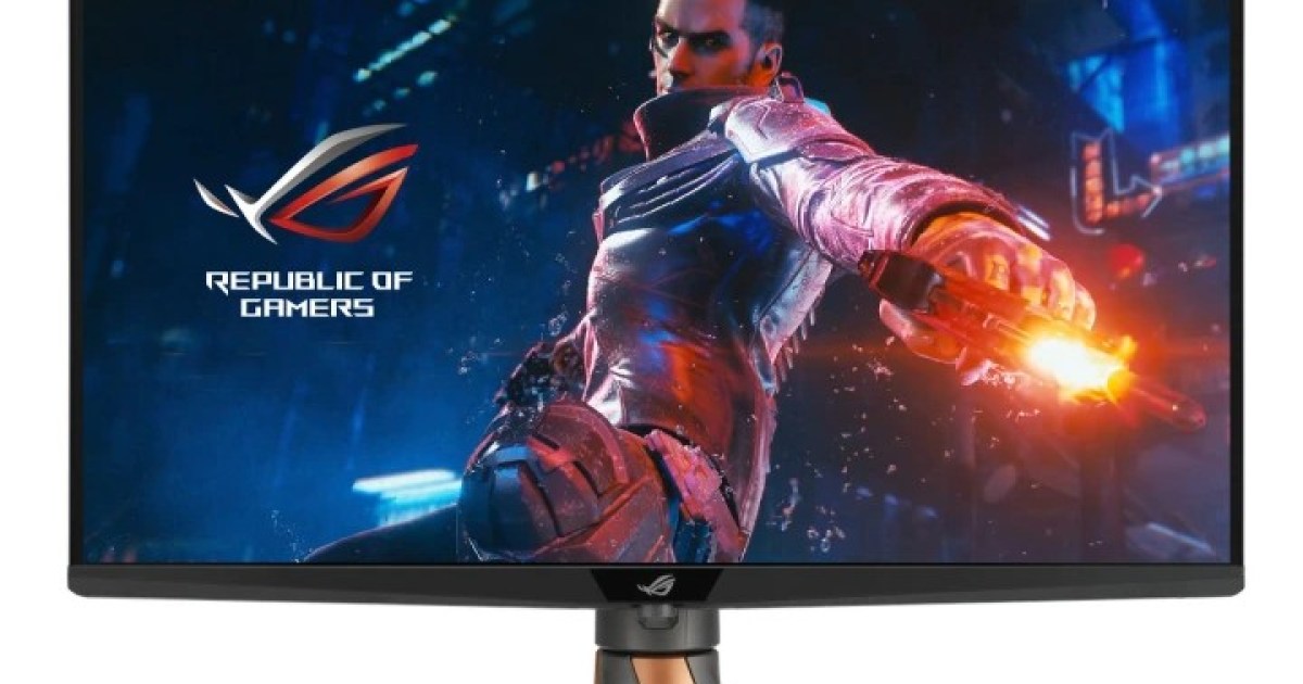 The Asus ROG Swift PG32UQXR is 32 inches, 4K, and mini-LED