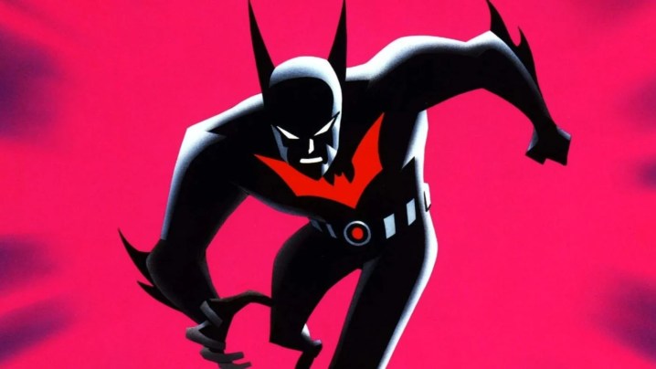 Terry McGinnis as Batman in promo art for the Batman Beyond animated series.