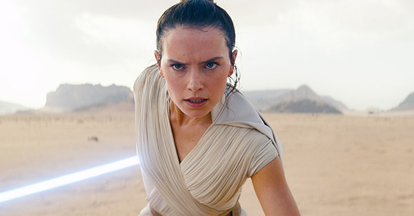 Daisy Ridley stars as Rey in STAR WARS: THE RISE OF SKYWALKER