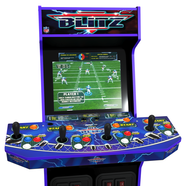 NFL Blitz arcade cabinet